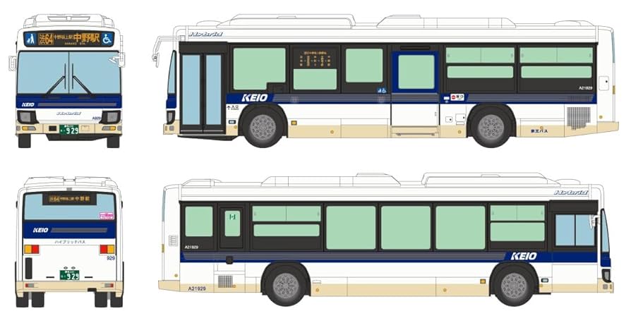 Amazon | 全国バスコレクション 1/80シリーズ JH053 全国バス80
